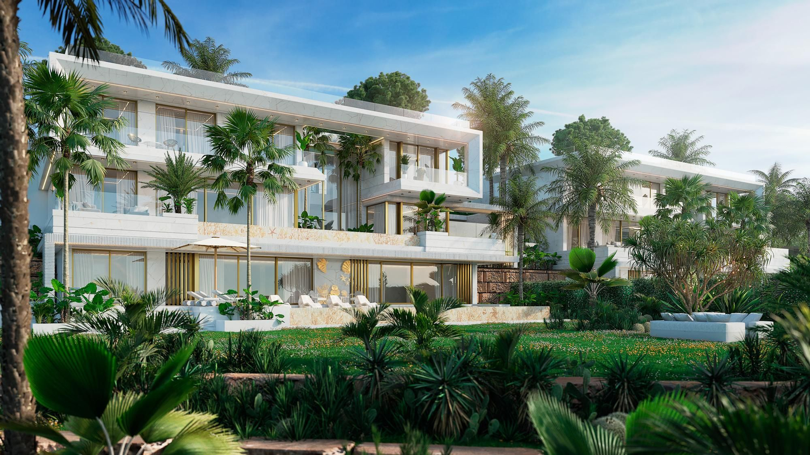 'Ocho de oro', en fotos: así serán las exclusivas villas de Versace Home en Marbella