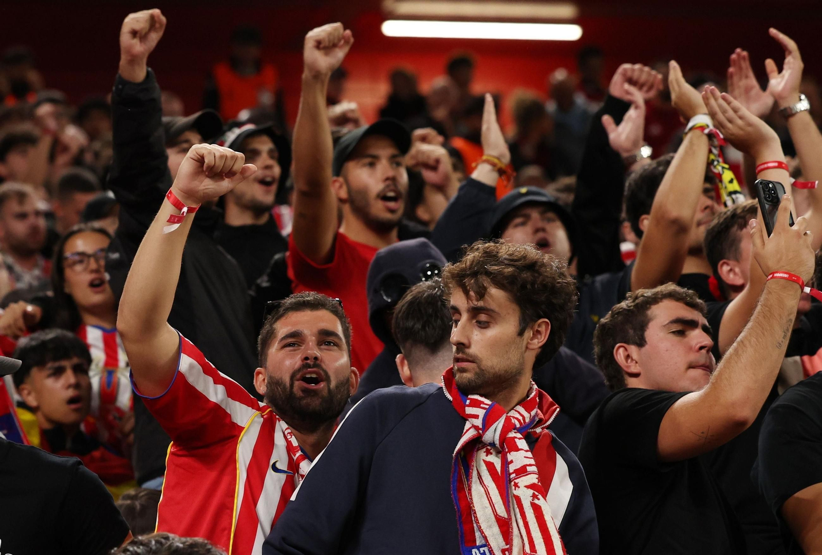 Las fotos del Liverpool - Atlético de Madrid