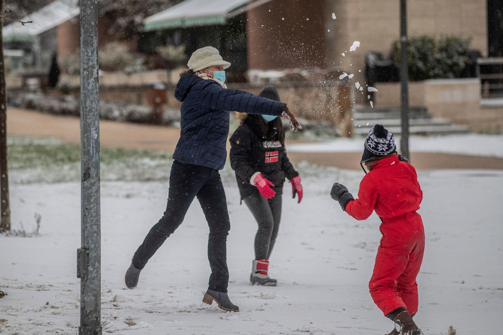 Las imágenes blancas que ha dejado la nieve en toda España