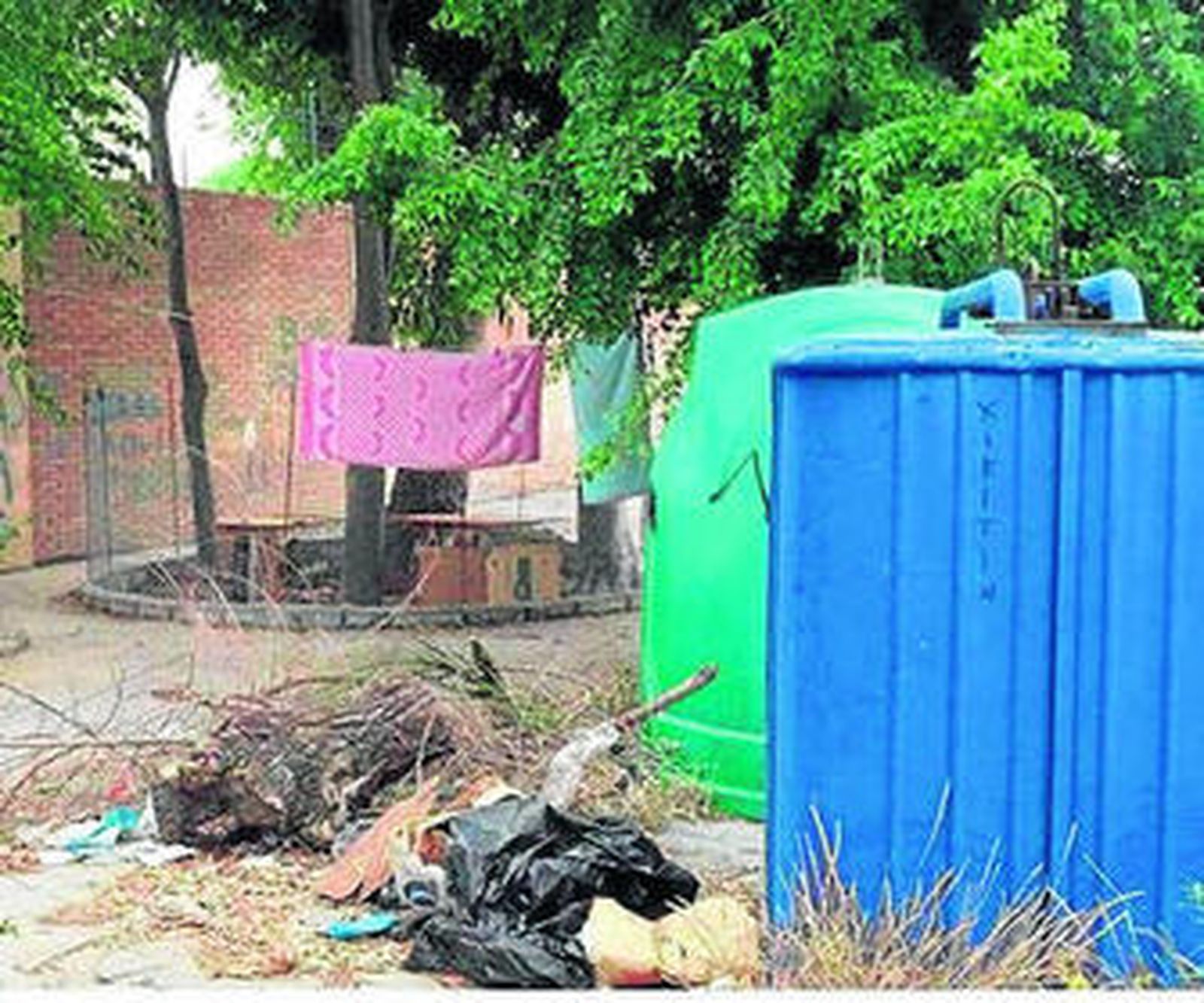 El aspecto actual de la escuela infantil Santísima Trinidad.