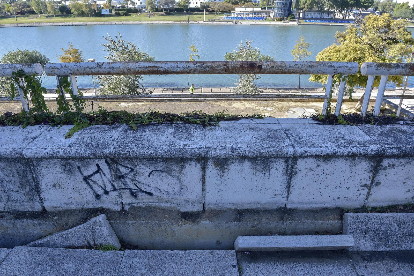 Desperfectos en el entorno del río