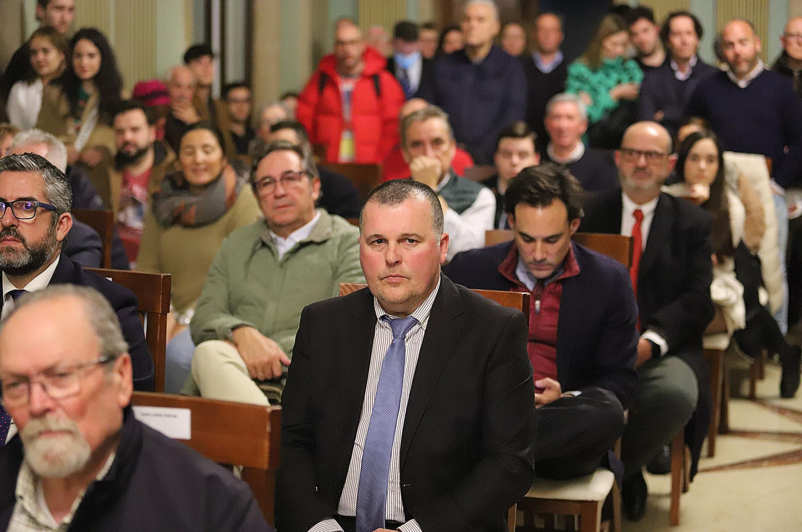 Imágenes del cartel de la Semana Santa 2023 de Huelva en su presentación