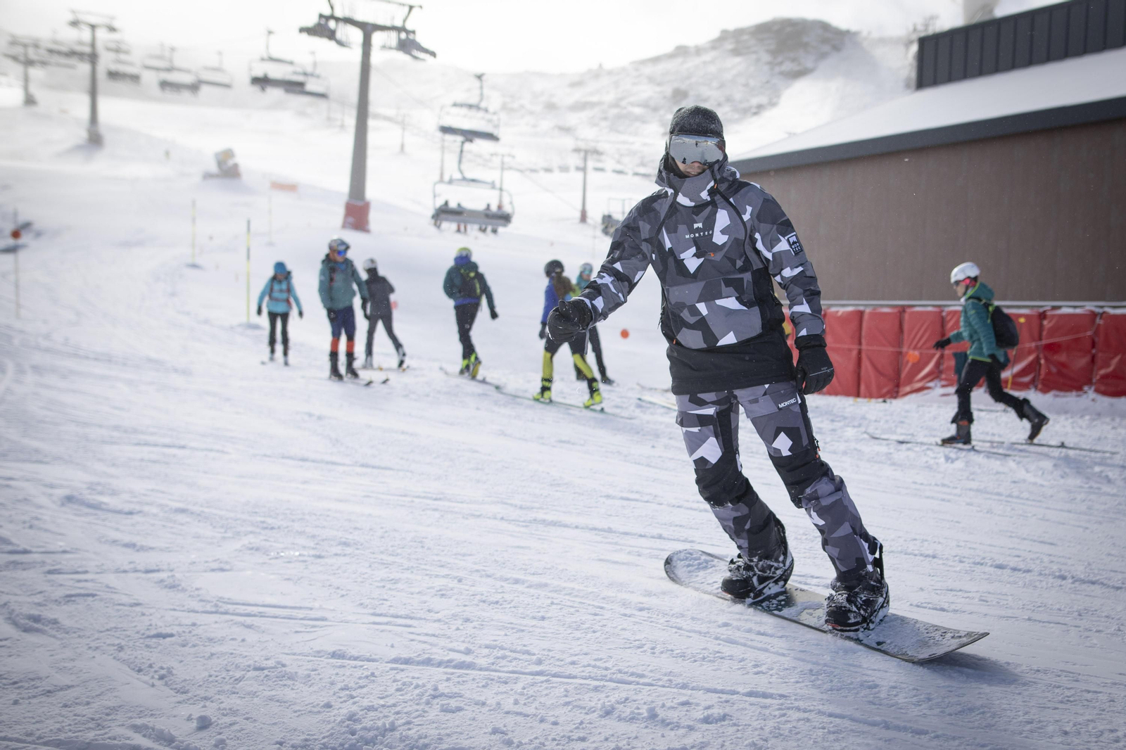 La estación estrenó la temporada de invierno el pasado 3 de diciembre.