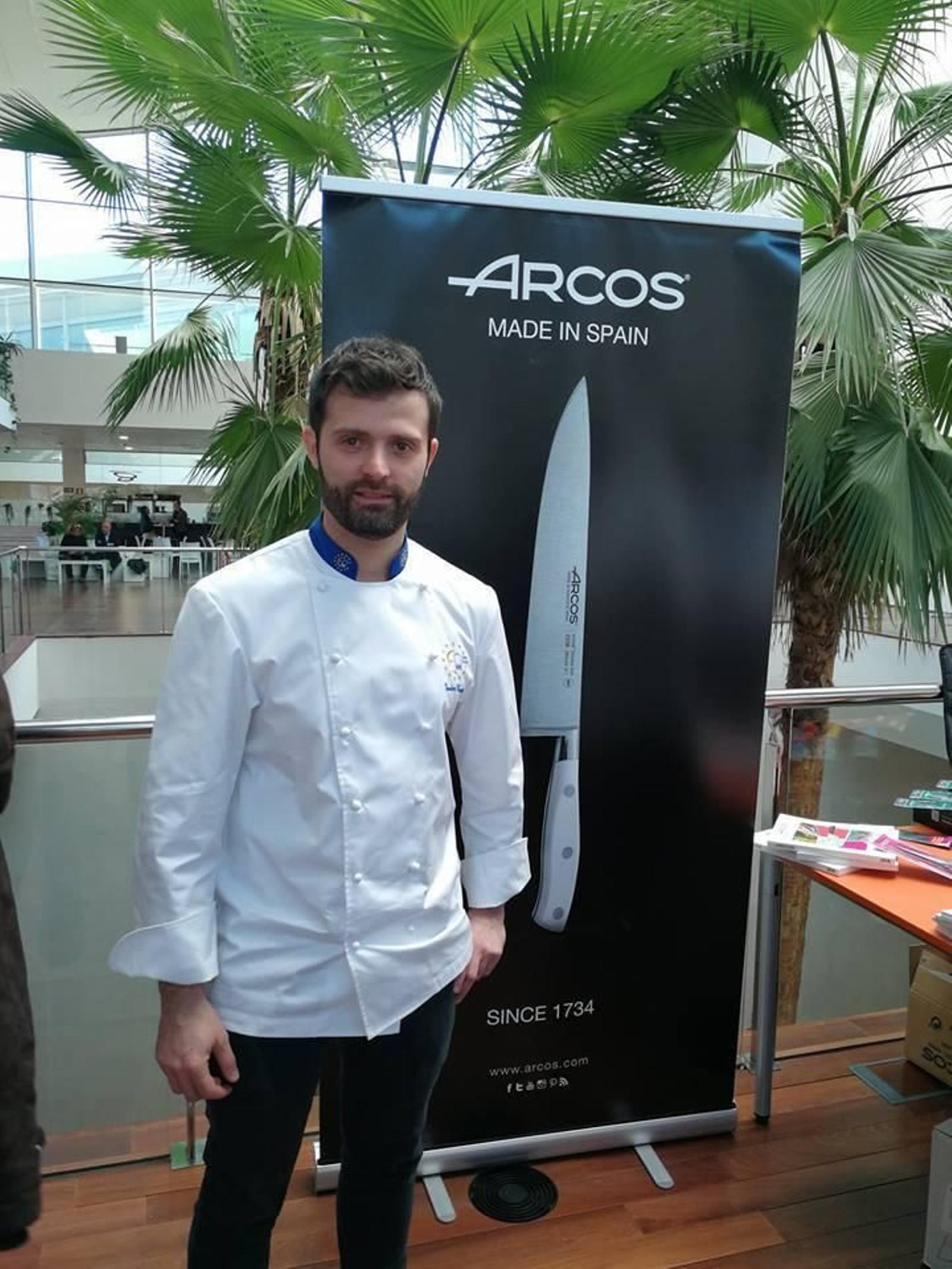 El chef onubense Javier Fuster.