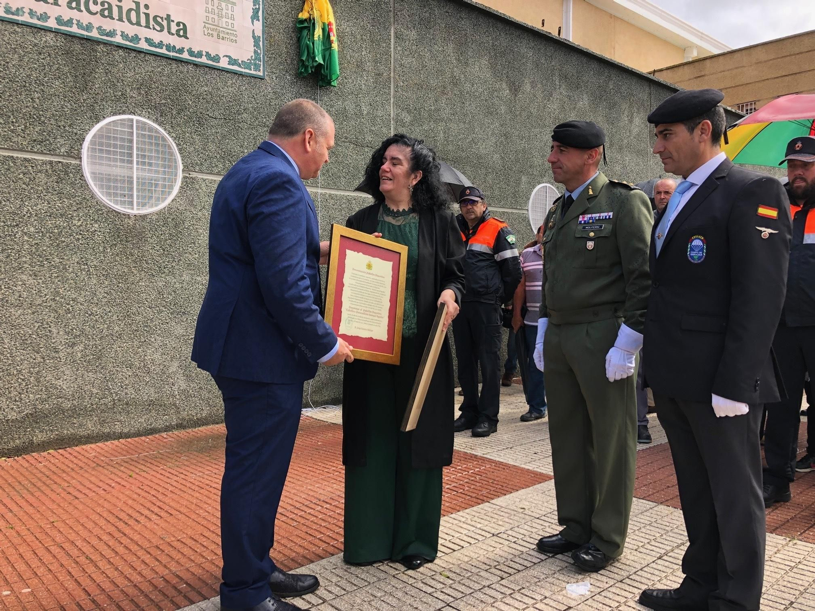 Homenaje a Samuel Aguilar en Los Barrios