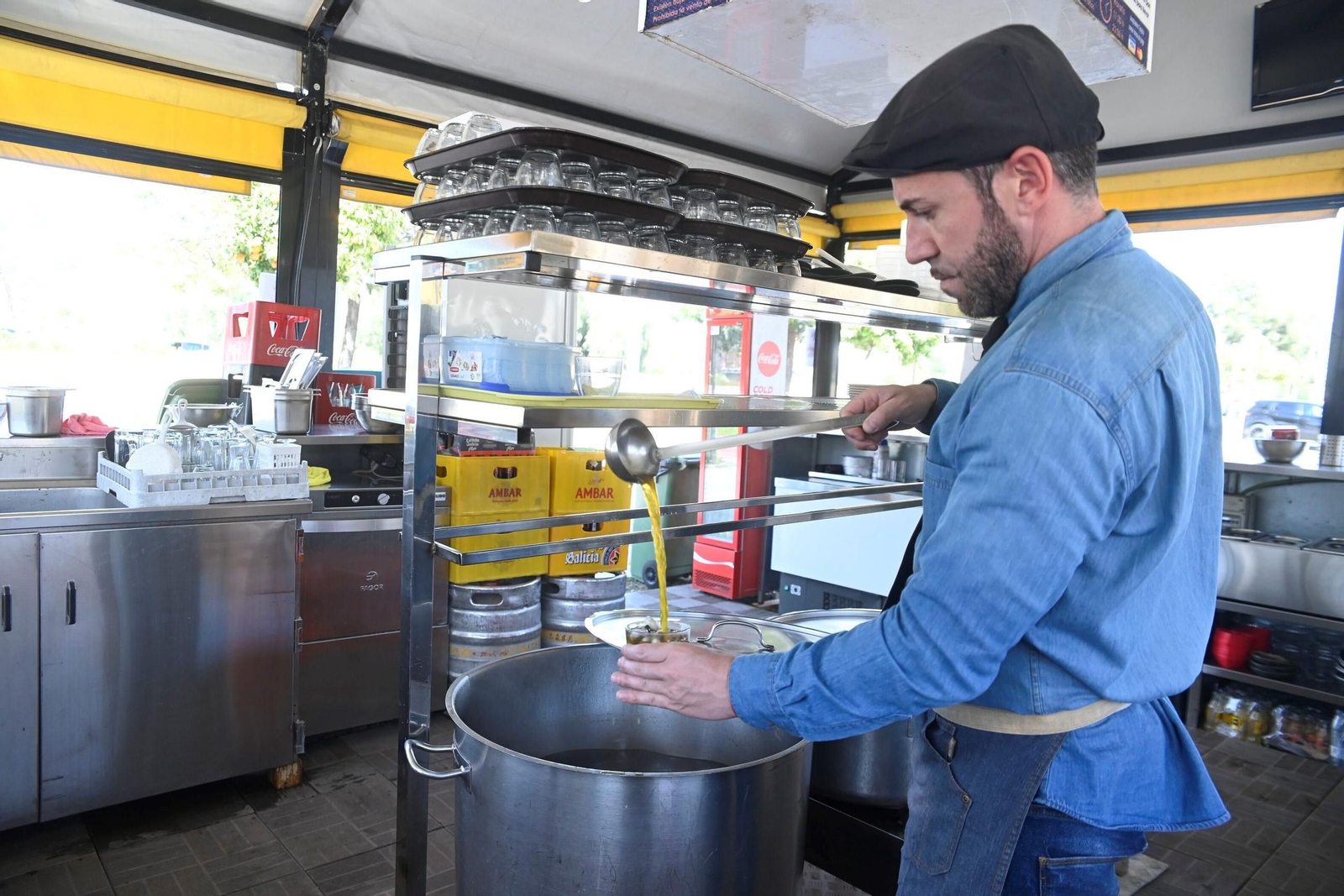 La apertura de los puestos de caracoles en Córdoba