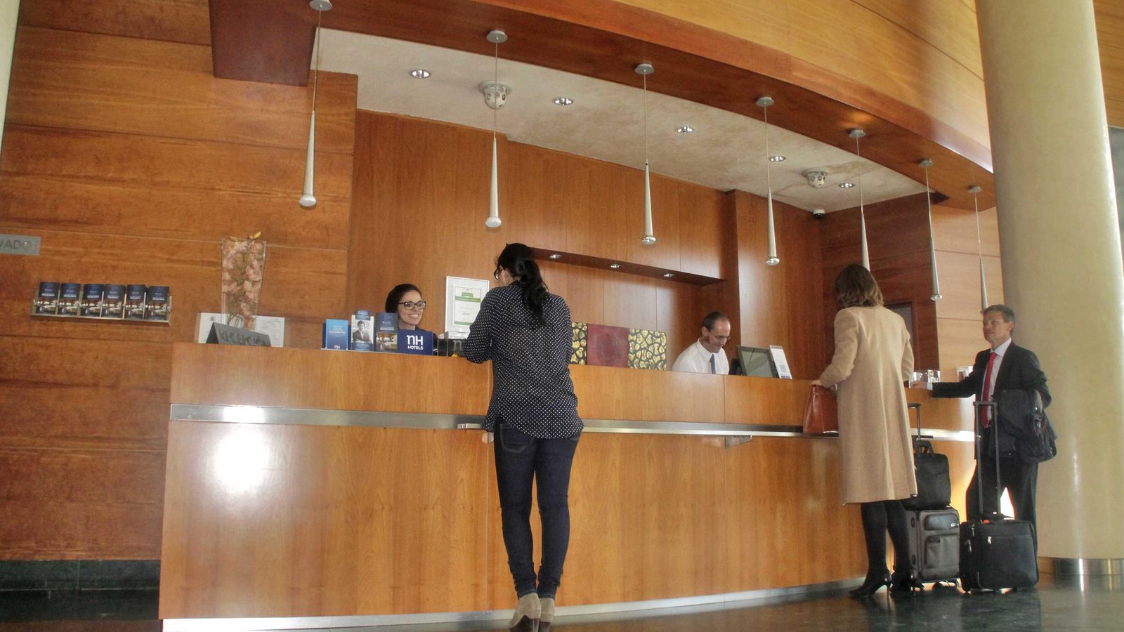 Recepción del NH Ciudad de Almería