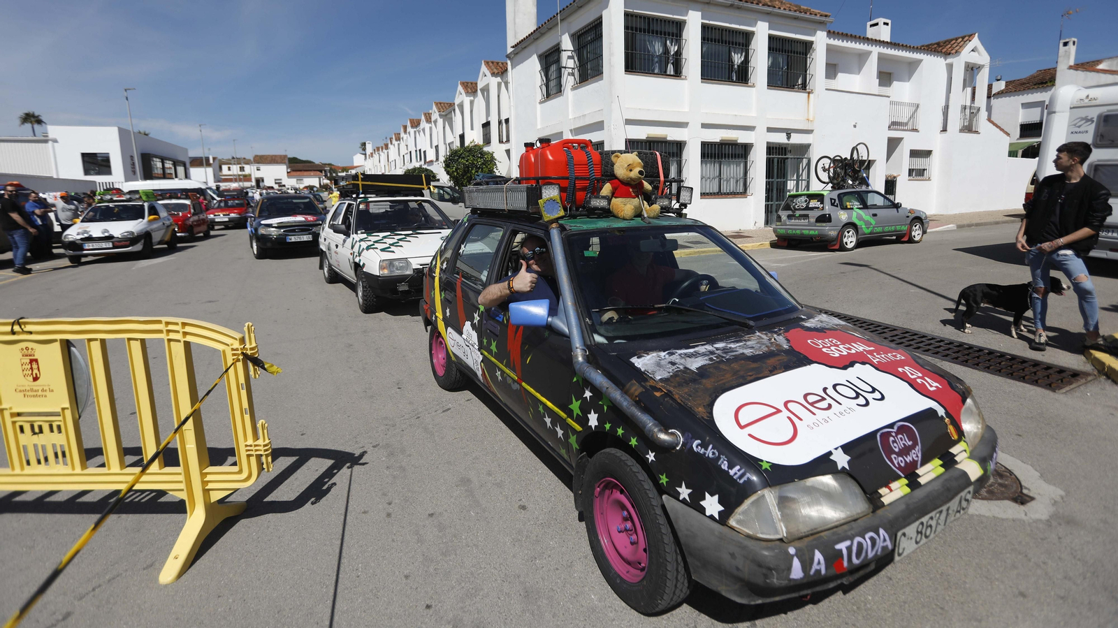 Las fotos de Chatarras Raid,  concentrados en Castellar, para llevar alimentos a Marruecos