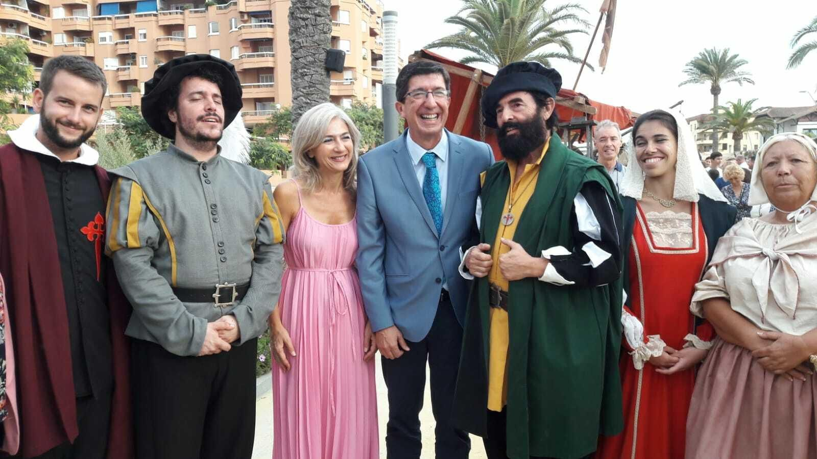 La fiesta de celebración del V Centenario