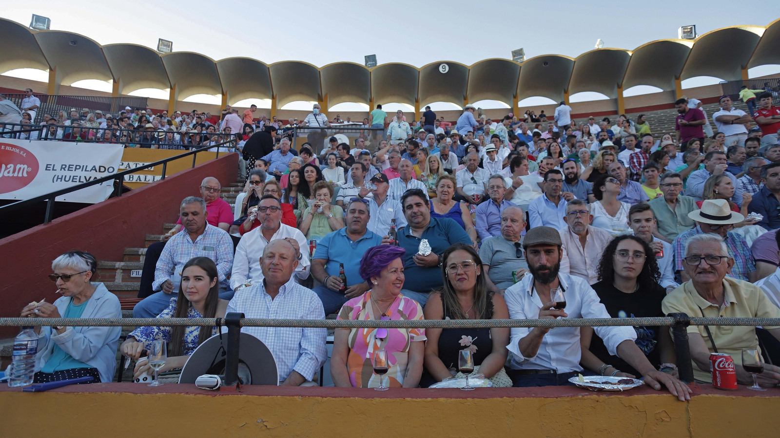 Ambiente en la corrida del sábado de la Feria Taurina de Algeciras