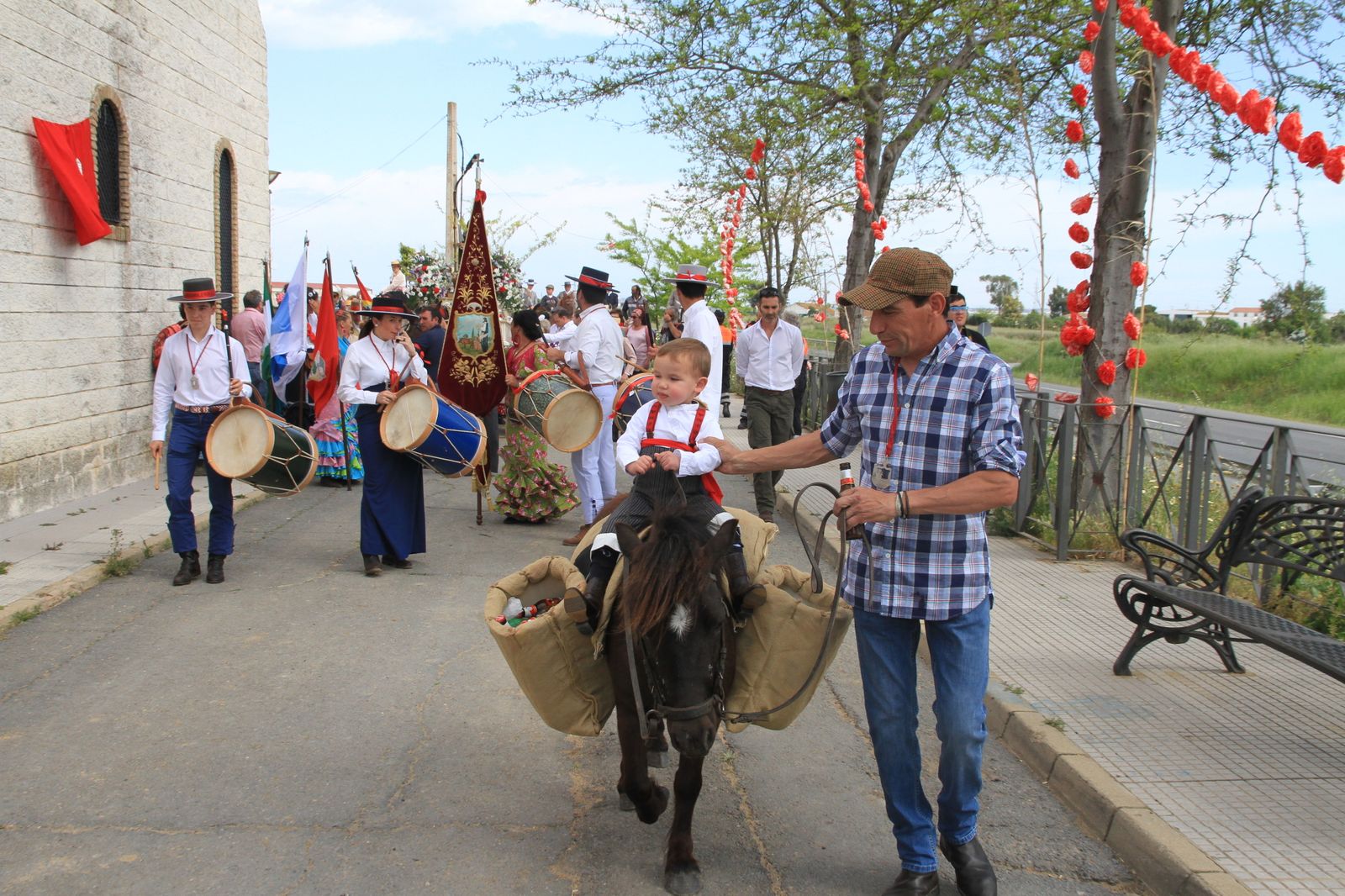 Imágenes de la romería de la Ribera