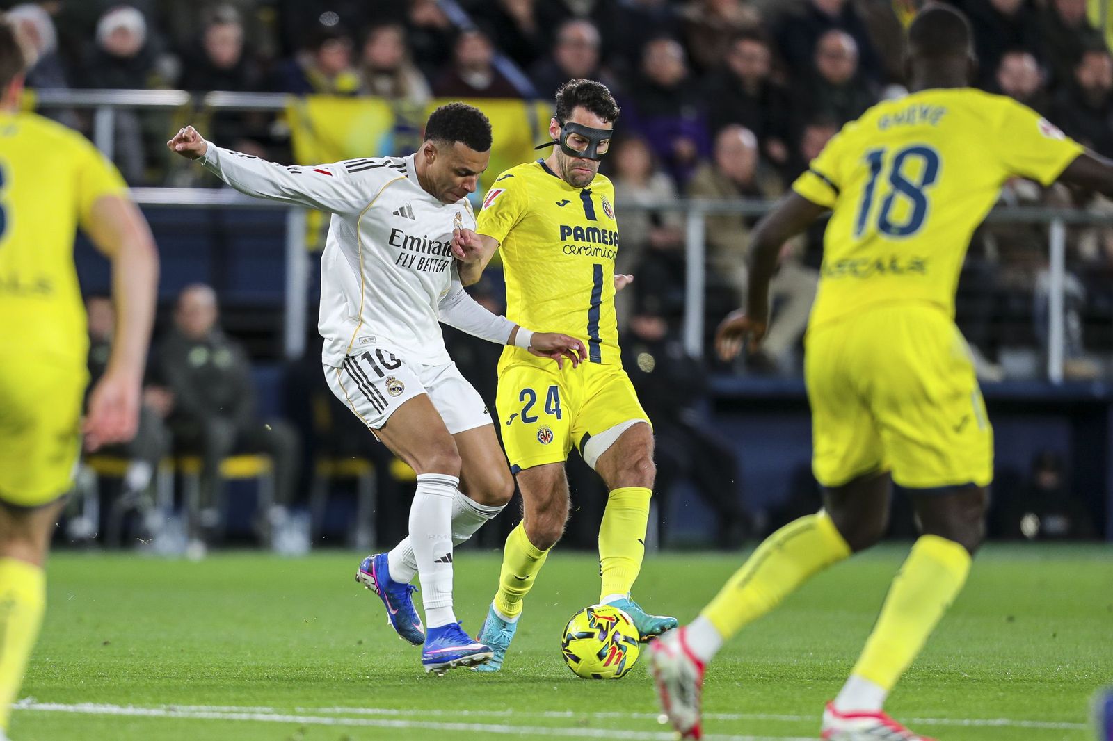 Las fotos del Villarreal-Real Madrid
