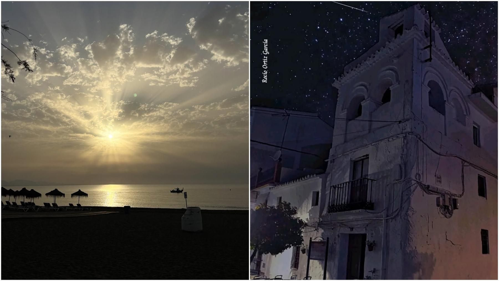 Las dos fotografías finalistas.