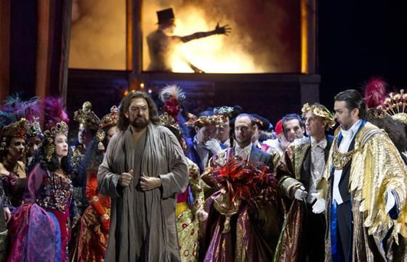 Imágenes del ensayo general de 'Thaïs', de Jules Massenet. / Antonio Pizarro