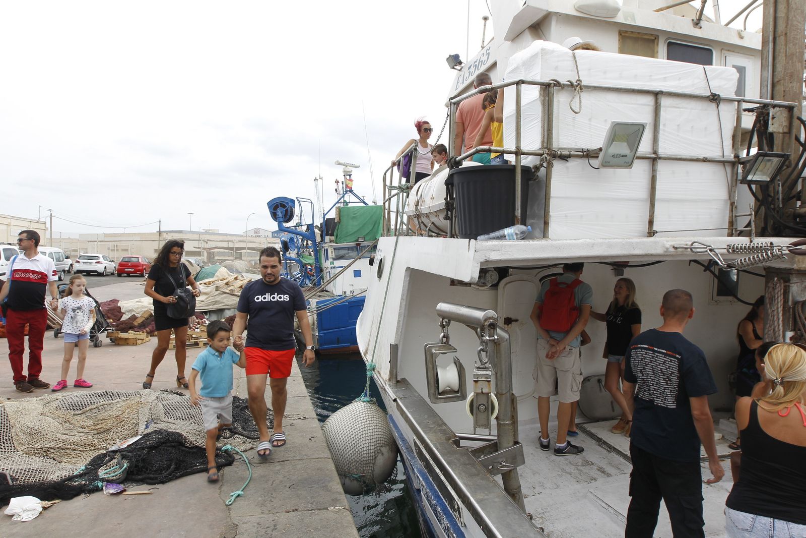 Fotogalería Jornada Puertas Abiertas Puerto Pesquero Almería