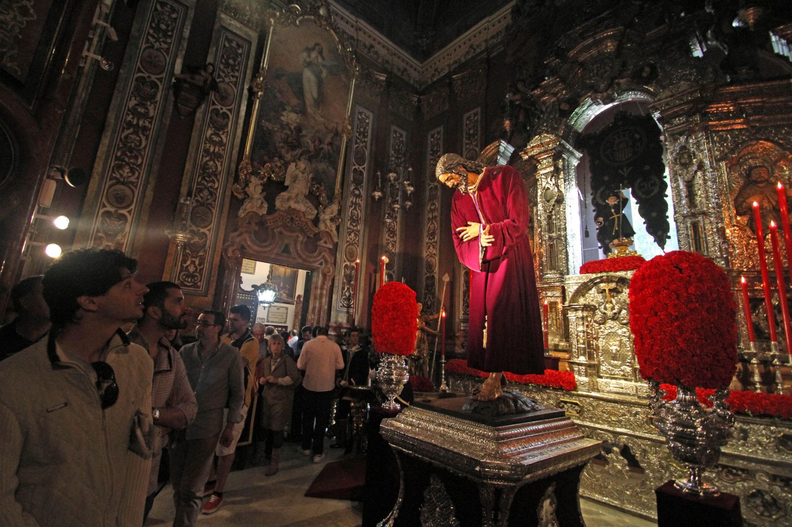 Imagen de archivo del Señor de Pasión en veneración el Domingo de Ramos.