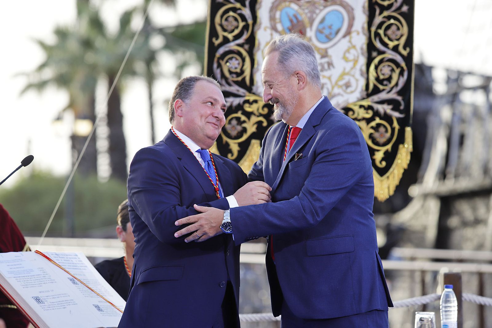 Imágenes de la constitución de la Diputación de Huelva