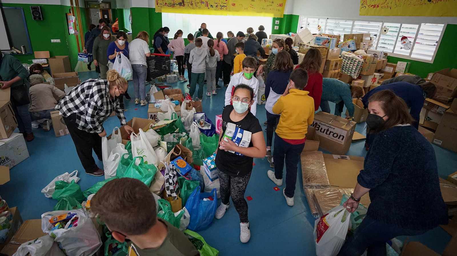 Masiva respuesta solidaria de Jerez con Ucrania