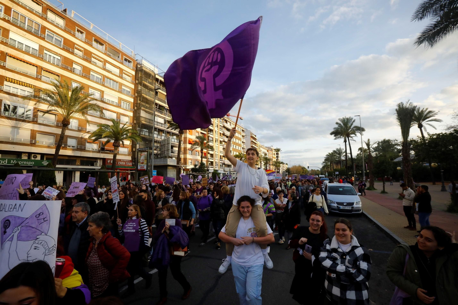 La manifestación del 8M en Córdoba, en imagenes