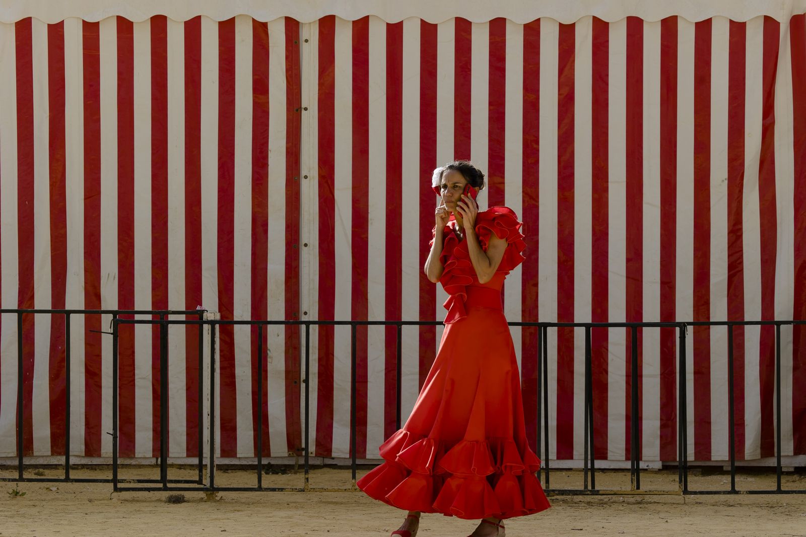 Primer día de la feria del Puerto de Santa María en imágenes