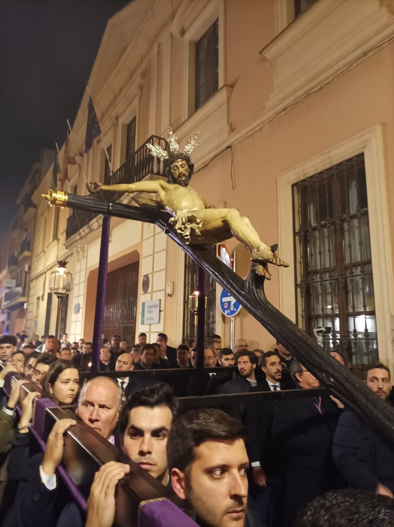 El Cristo de las Siete Palabras en Vía Crucis