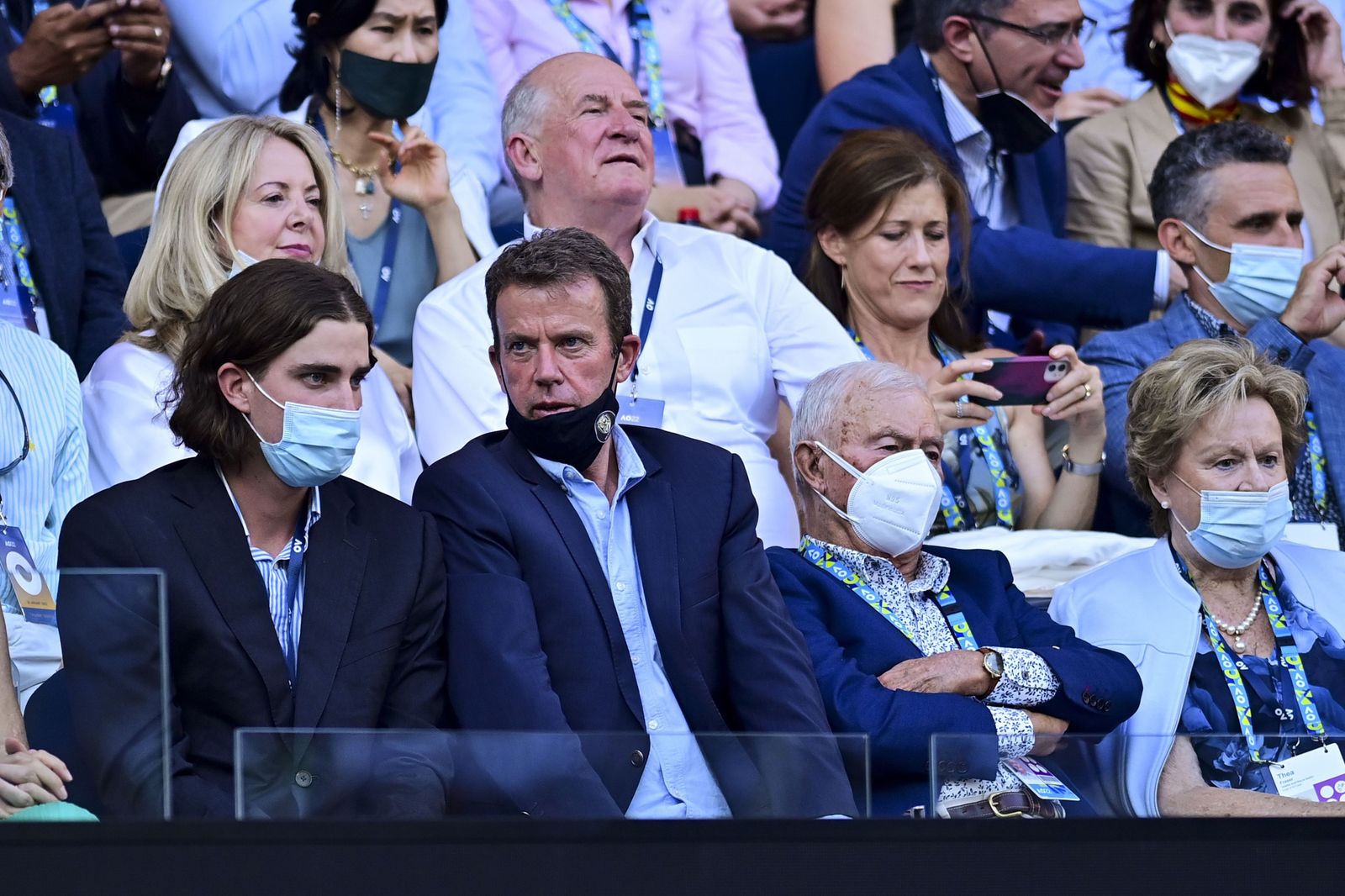 Las imágenes de la gran final entre Nadal y Medvedev (1)