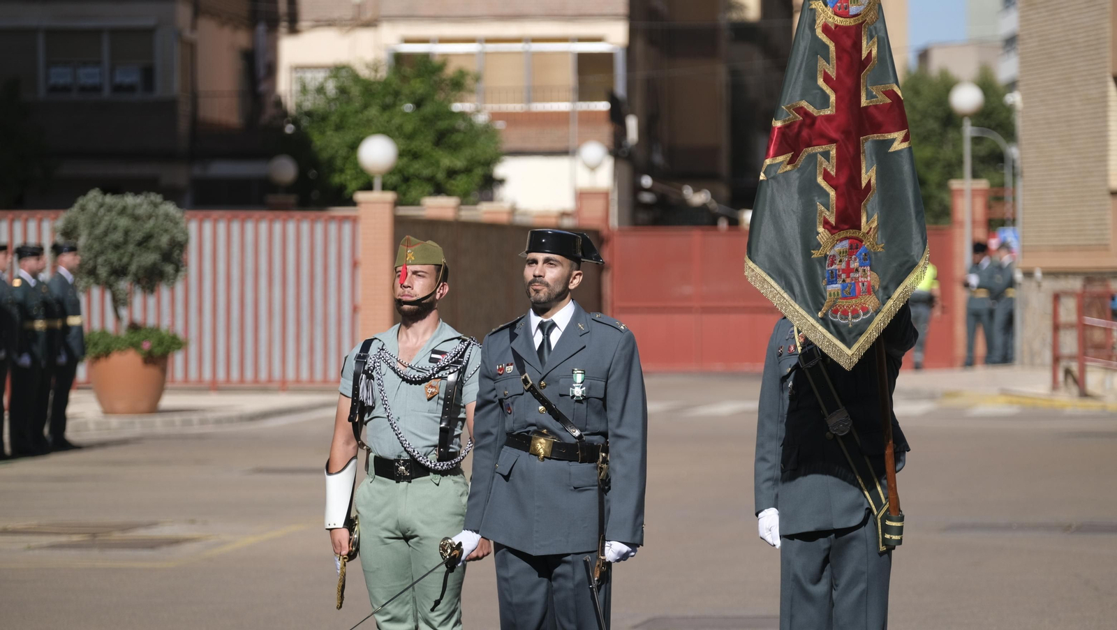 Imágenes de la celebración del 179 aniversario de la Guardia Civil, en la Comandancia de Almería