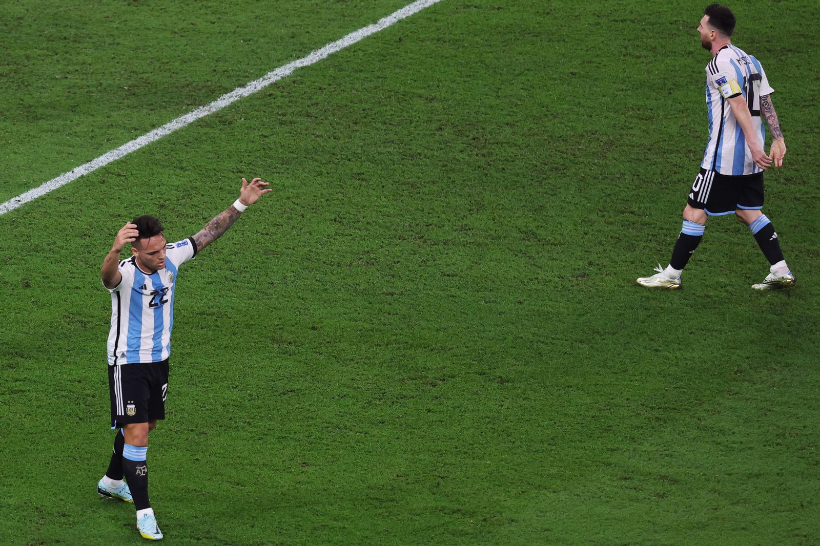 Las fotos del Argentina - Australia