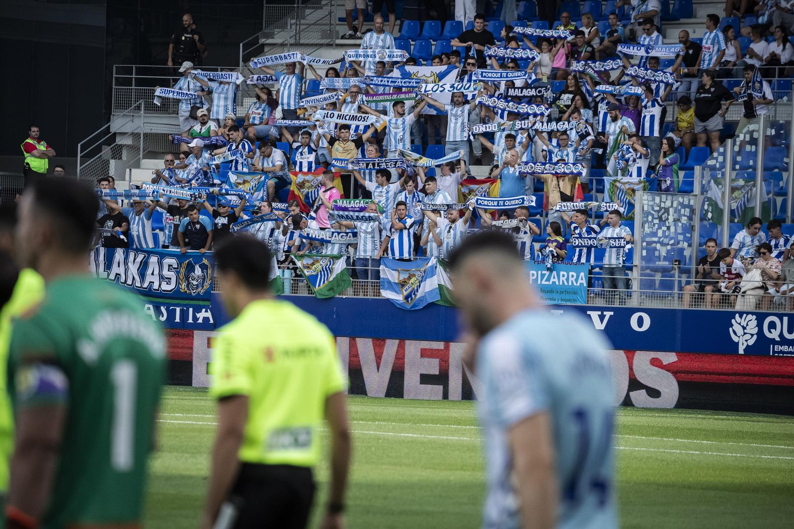 Las fotos del Huesca-Málaga CF