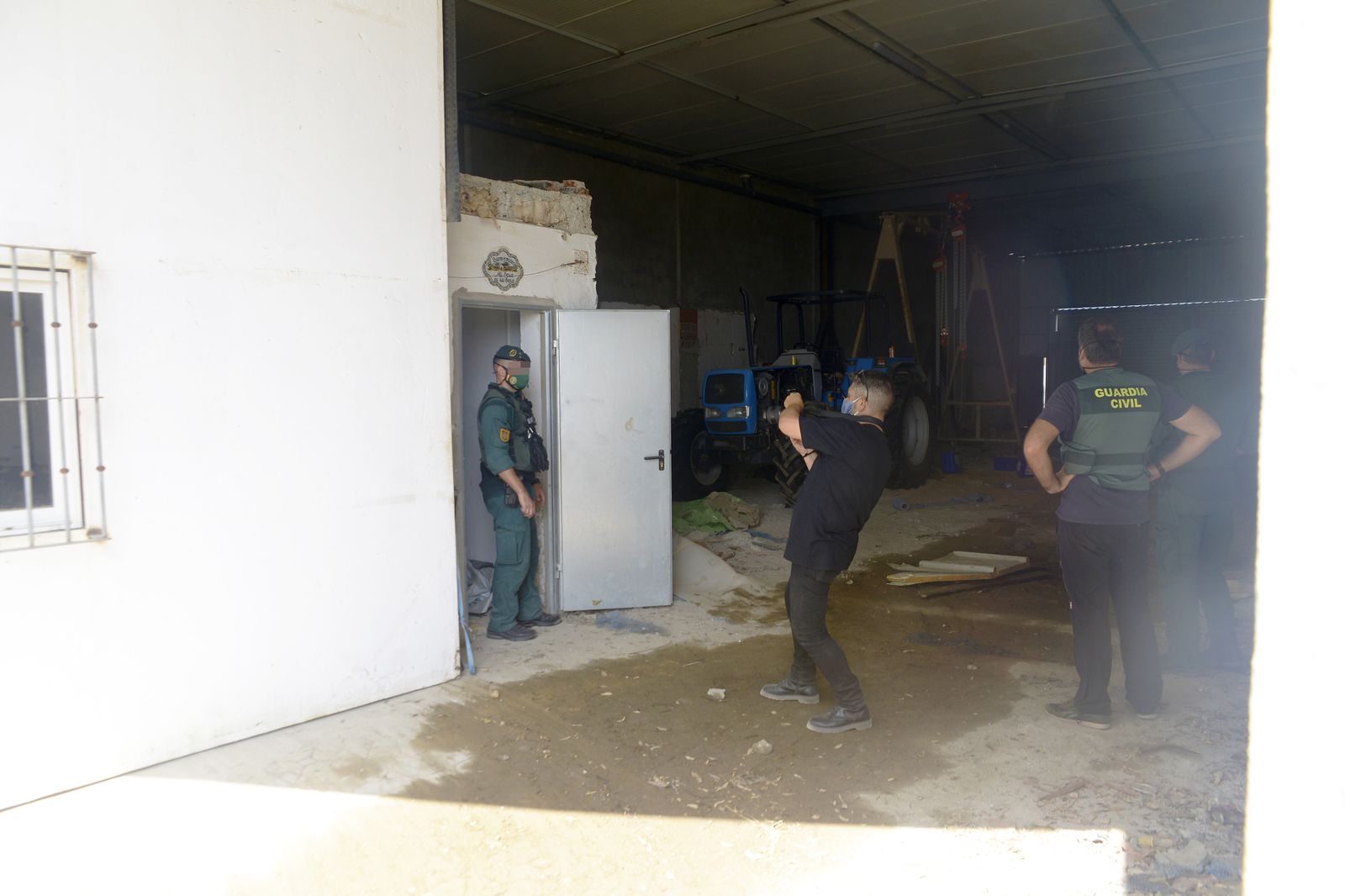 Operaciones de las Guardia Civil contra el narcotráfico en la comarca