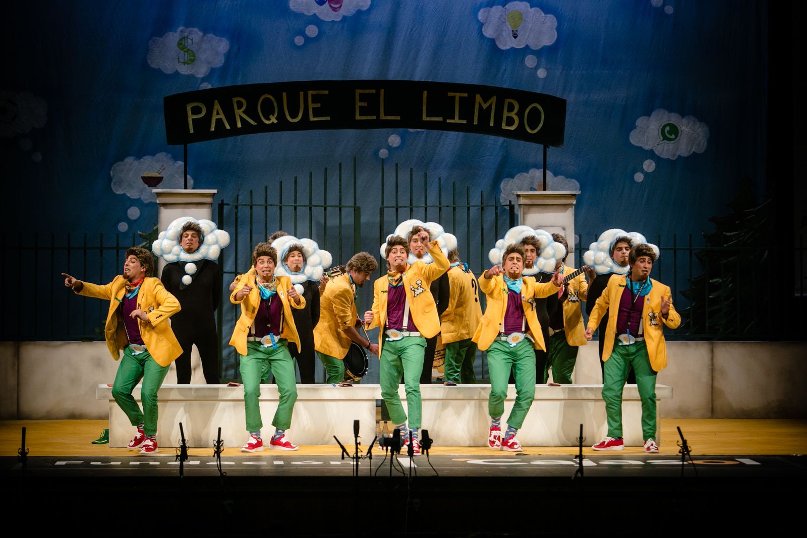 La chirigota "Si yo dijera lo que pienso"