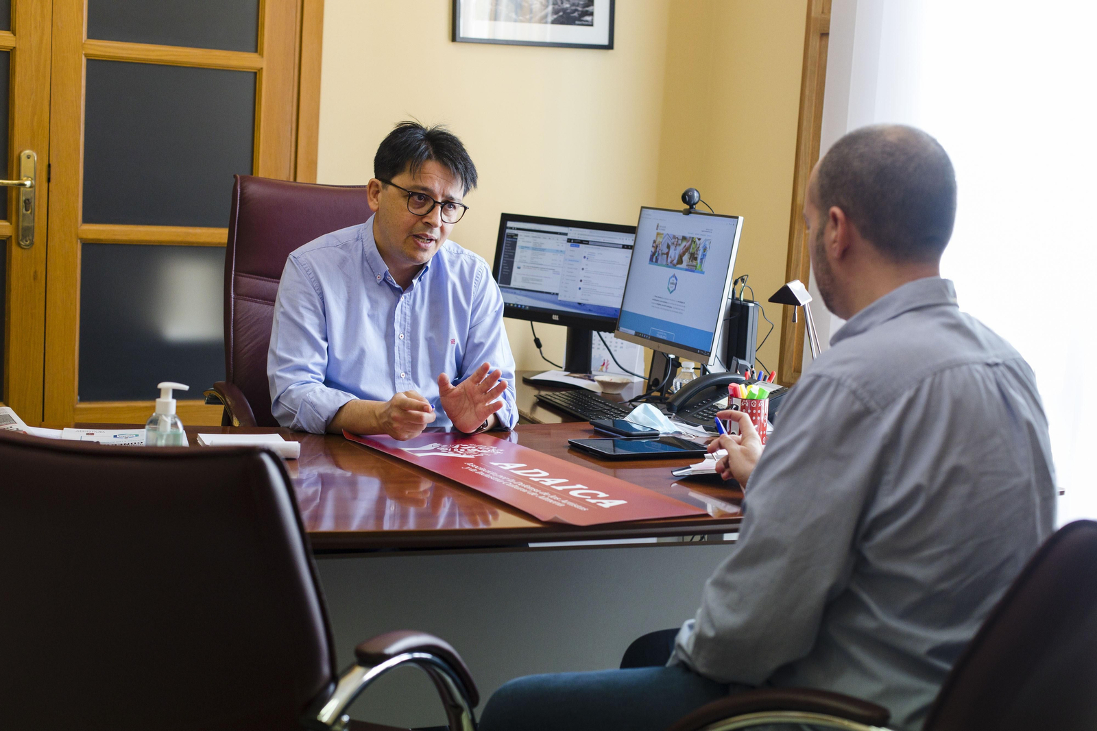 El diputado de Cultura, Manuel Guzmán, está manteniendo encuentros con estos representantes.
