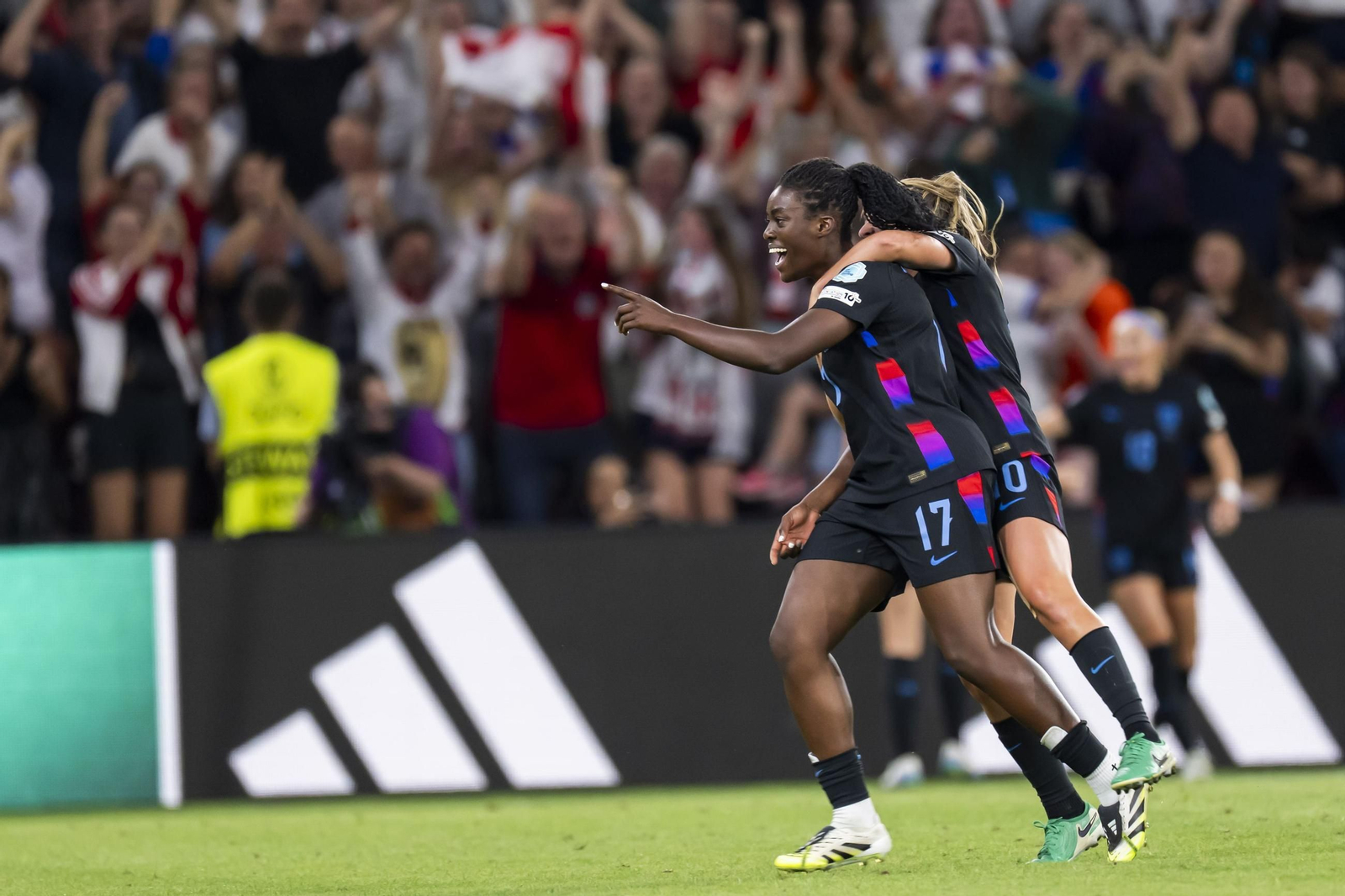 Las imágenes del Inglaterra-Italia