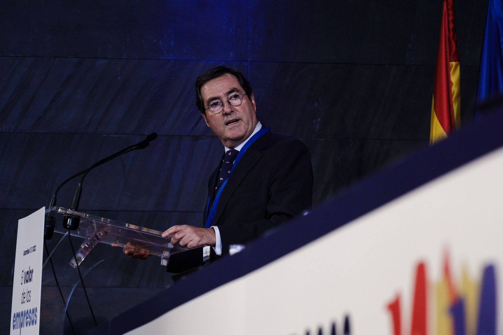 Antonio Garamendi, presidente de la CEOE