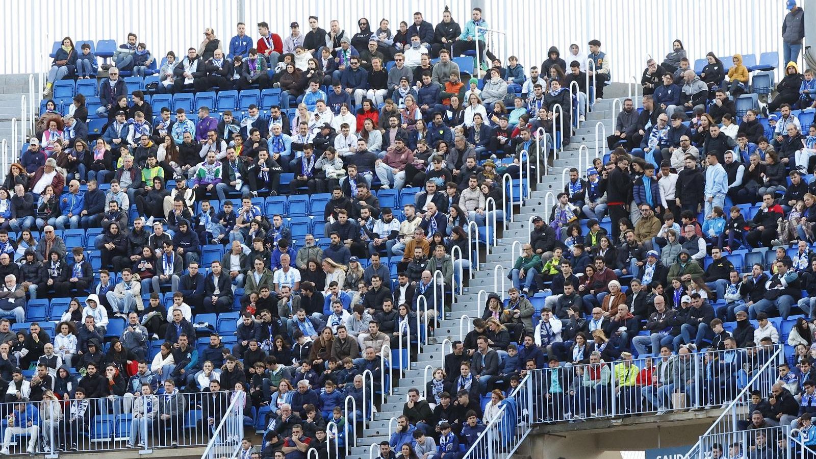 El Málaga CF-Racing de Ferrol, en fotos