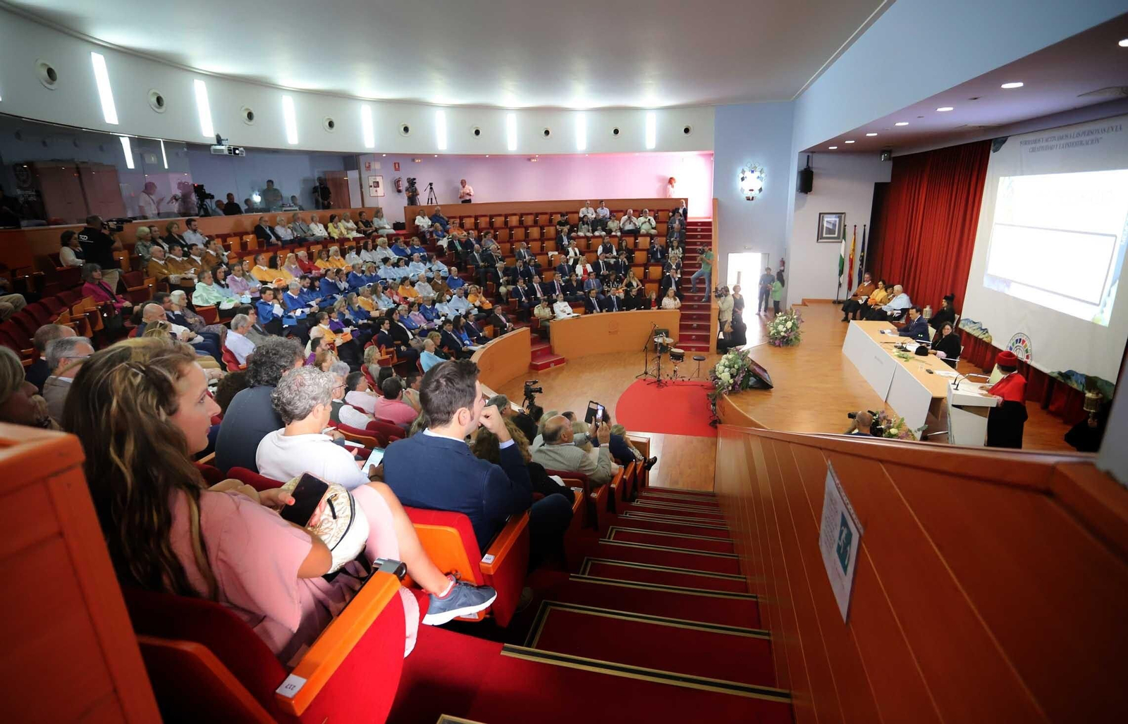 Inauguración del curso académico 2022/2023 de la Universidad de Huelva, en imágenes