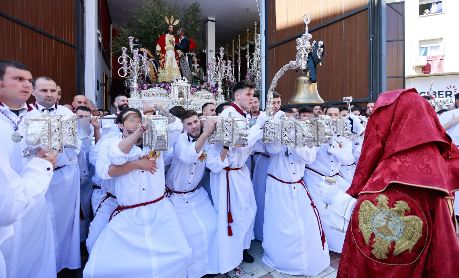 Prendimiento en el Domingo de Ramos de Málaga 2023, en fotos