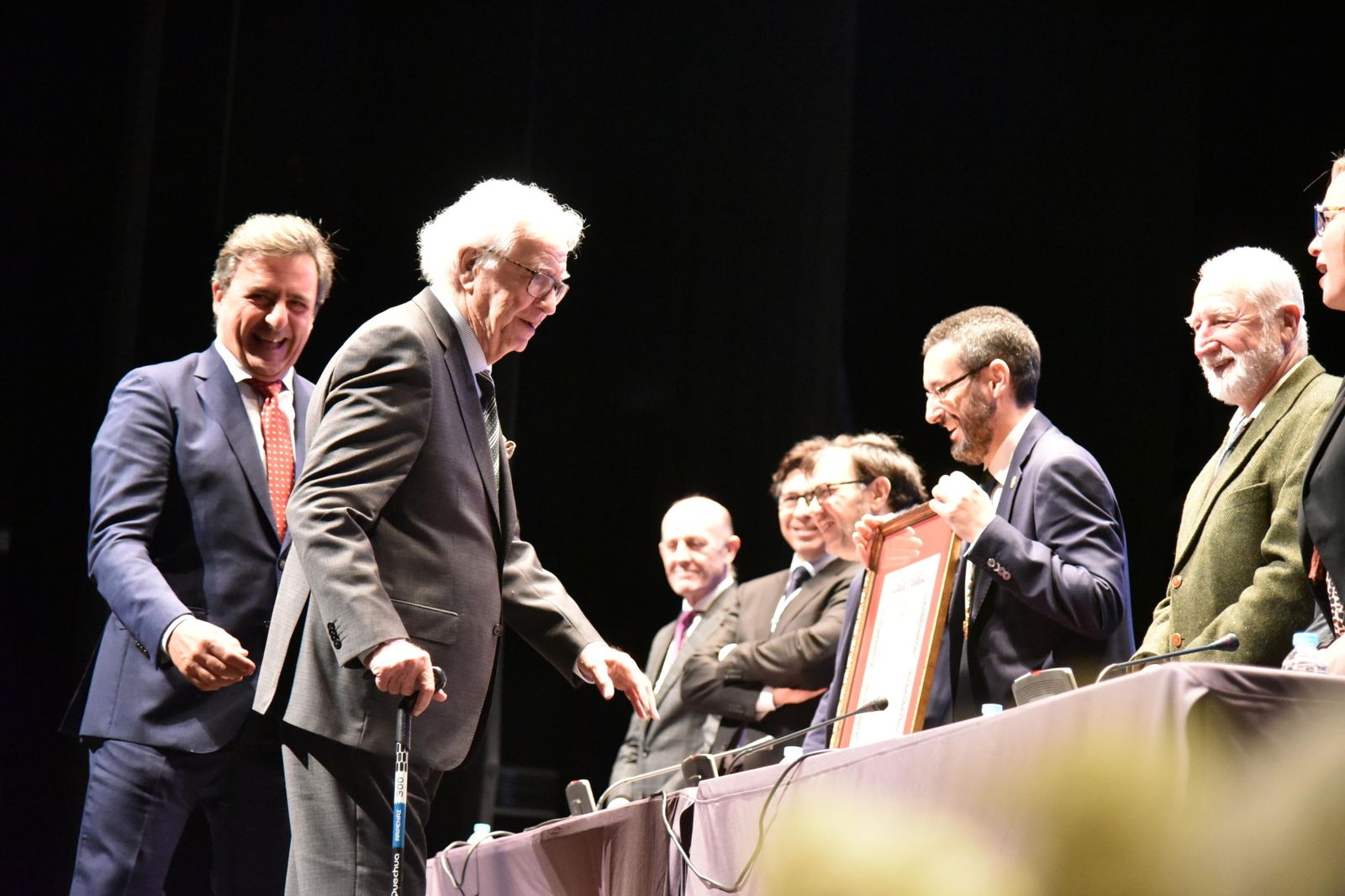 Luis Mañasco, en 2019 cuando fue nombrado Hijo Predilecto de La Línea.