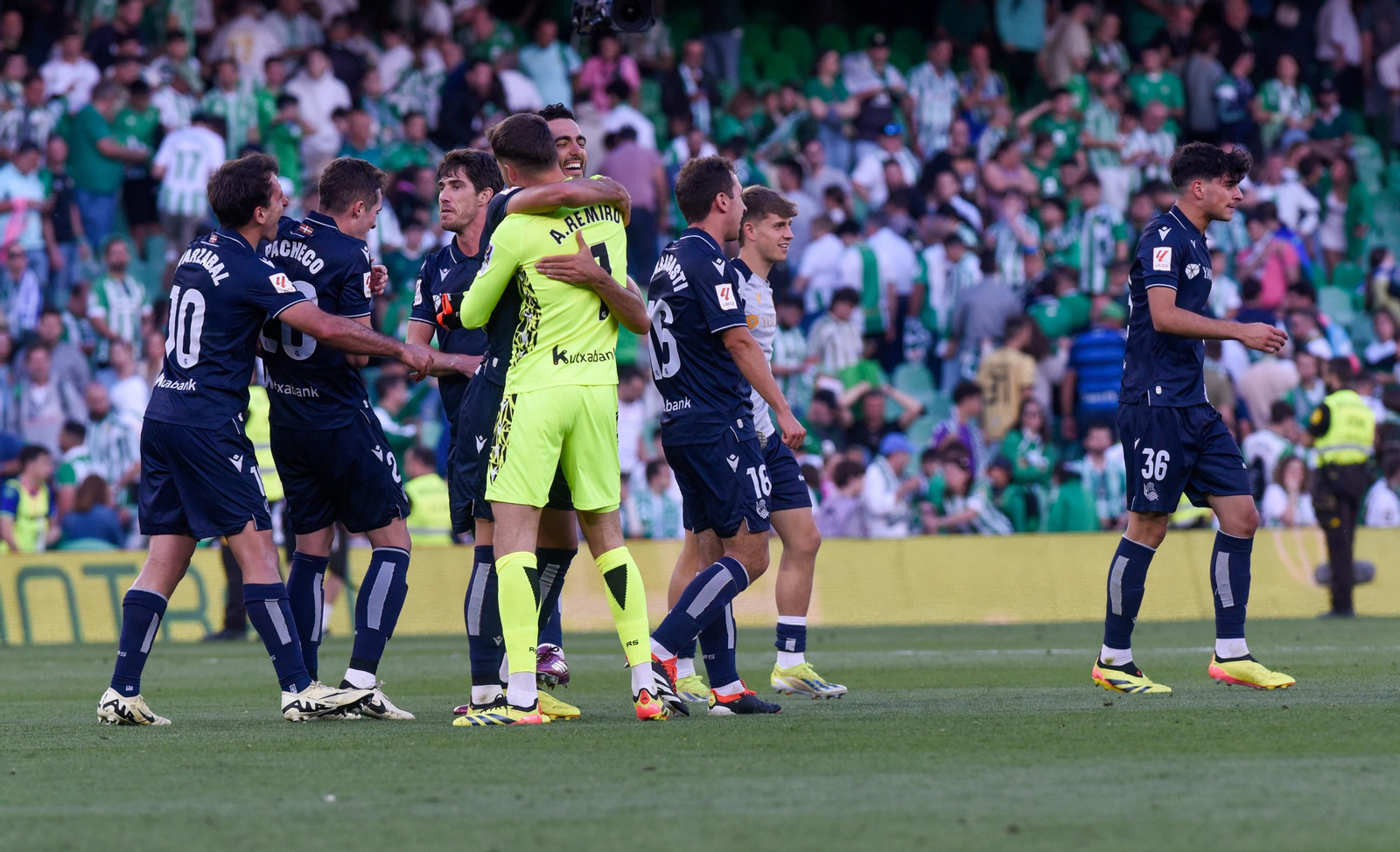 Las imágenes del Real Betis - Real Sociedad
