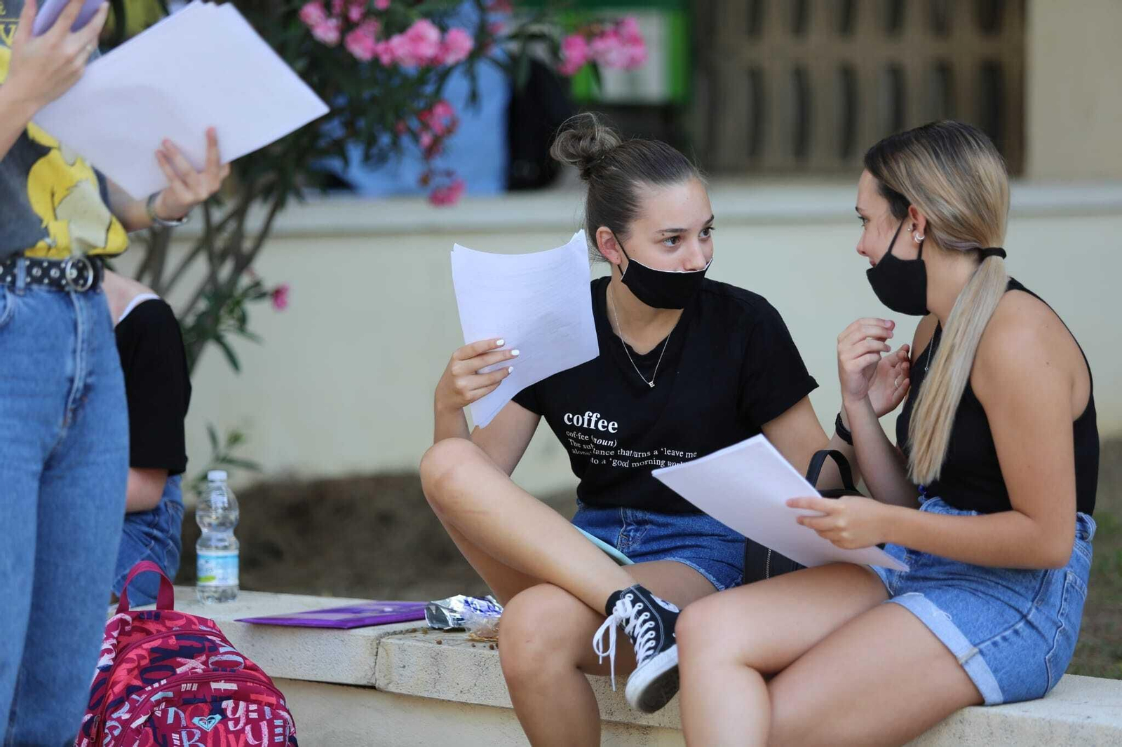 Arranca la Selectividad del coronavirus y las mascarillas en Málaga, en fotos