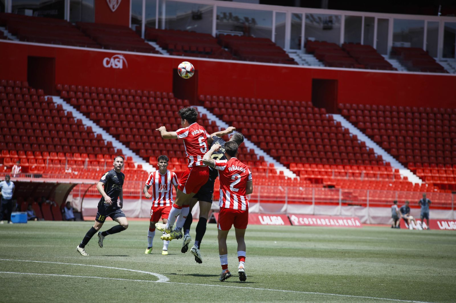 Imágenes del partido entre el Almería B y el Real Jaén