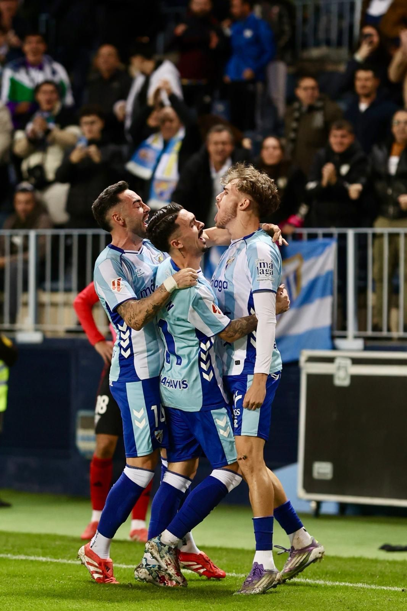 El Málaga CF-Mirandés, en fotos