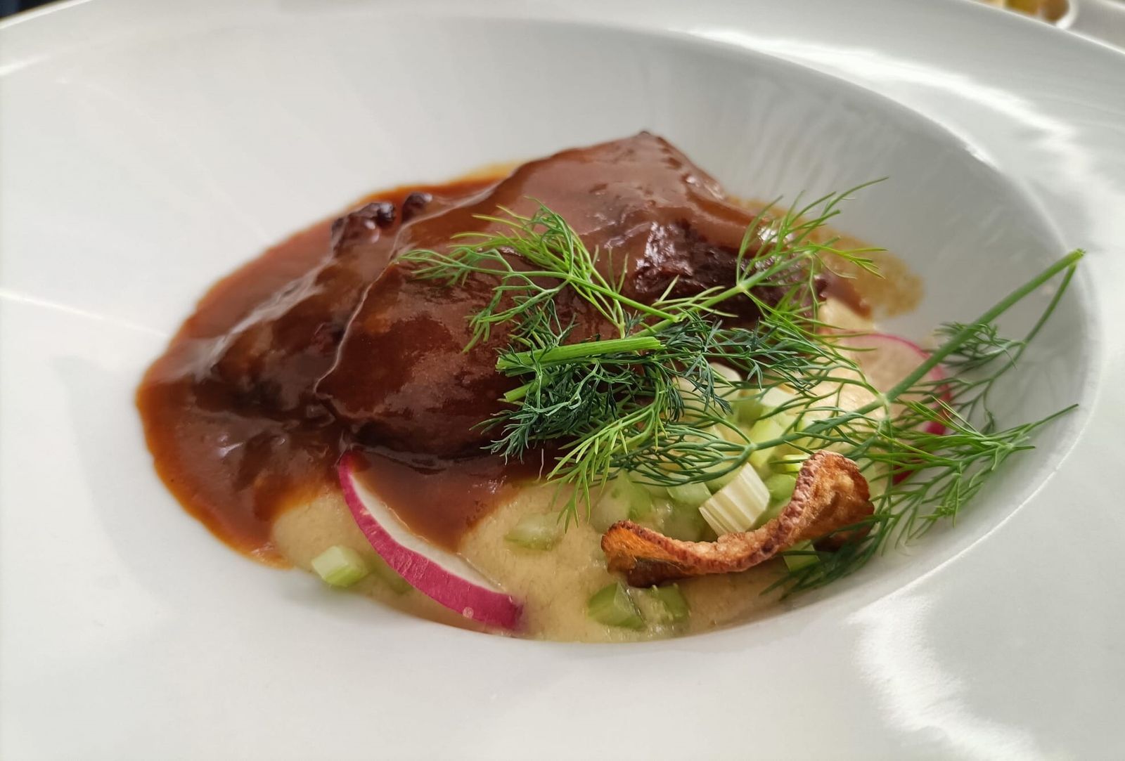 Parpatana de atún de La Casa de Manolete Bistró