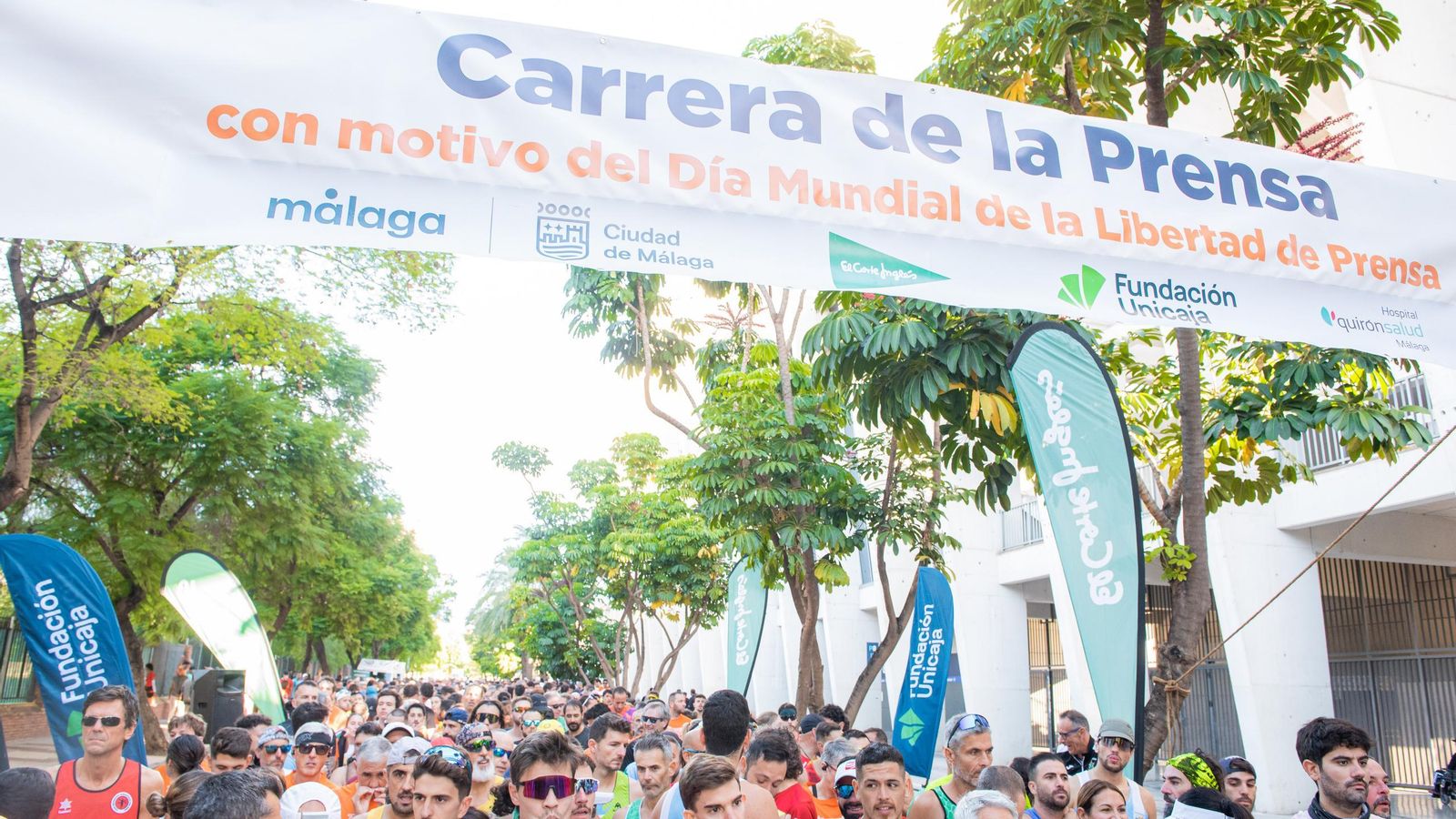 Búscate en las fotos de la Carrera de la Prensa en Málaga