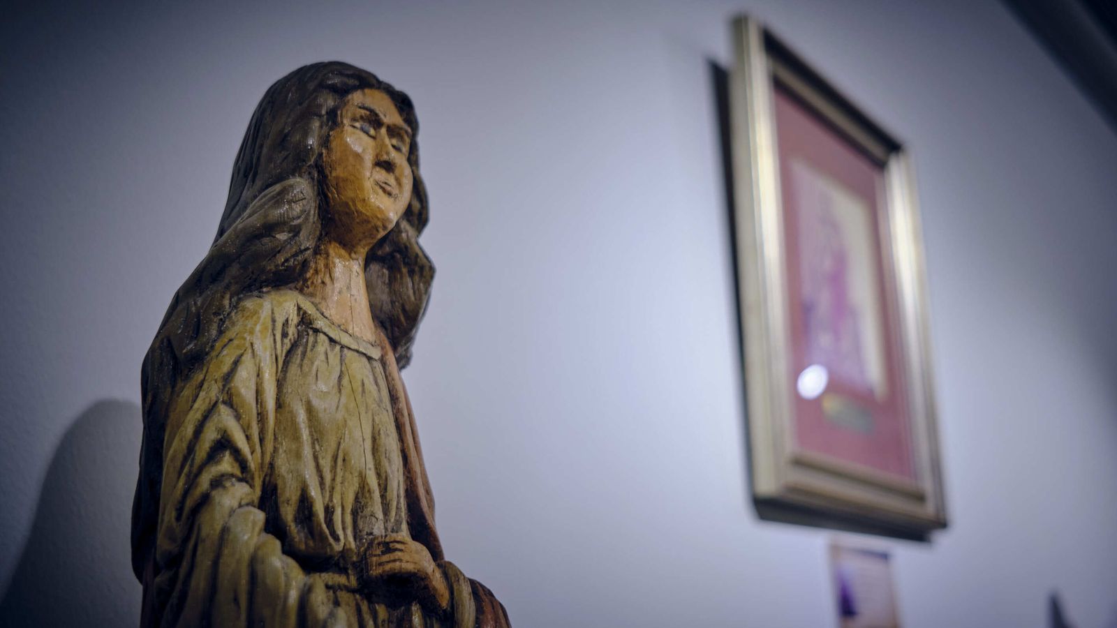 Exposición de  las imágenes relativas a Santa Barbaraque se custodian en las dependencias que el RACTA-4