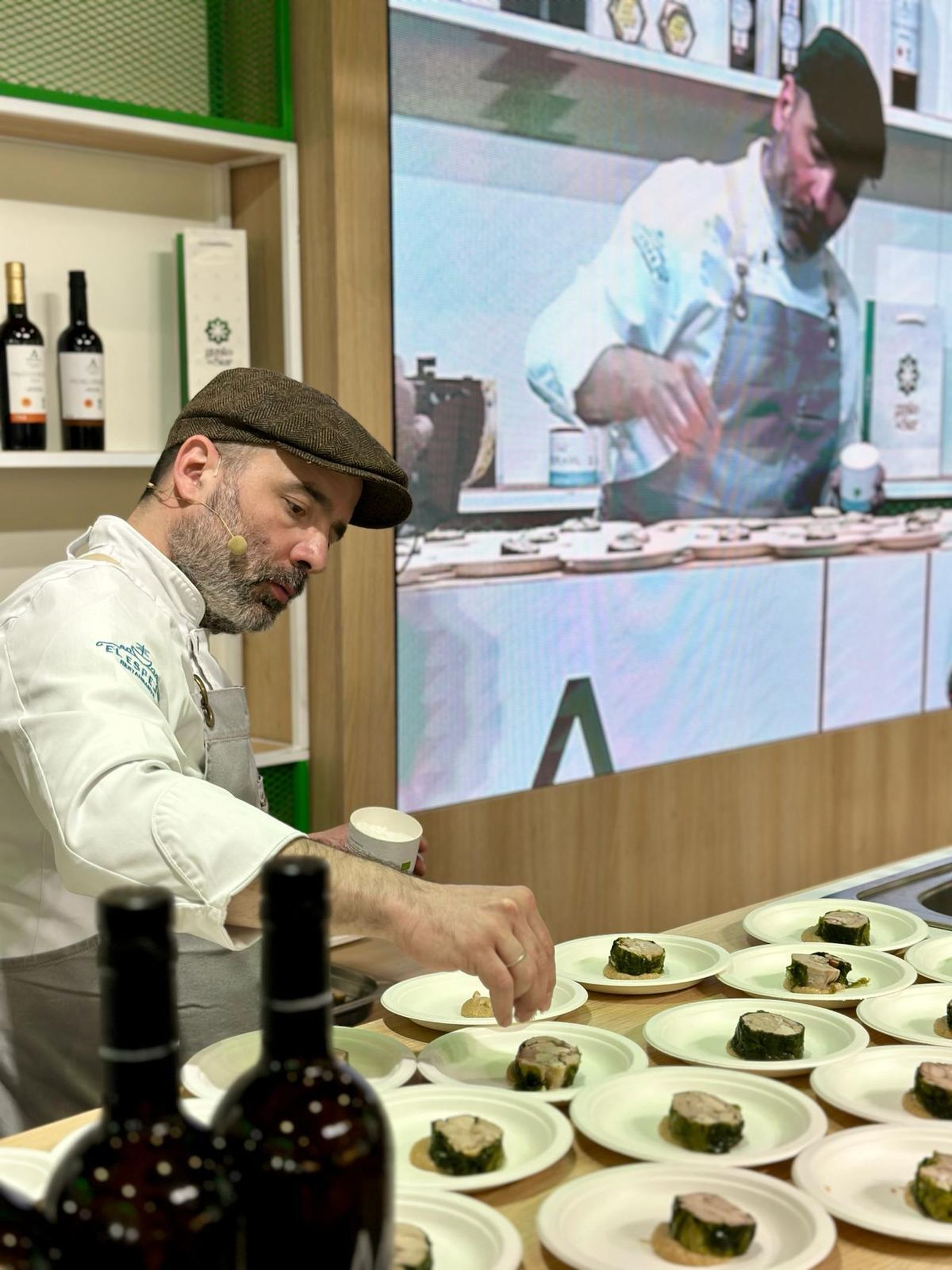 Uno de las demostraciones que se celebraron este miércoles.