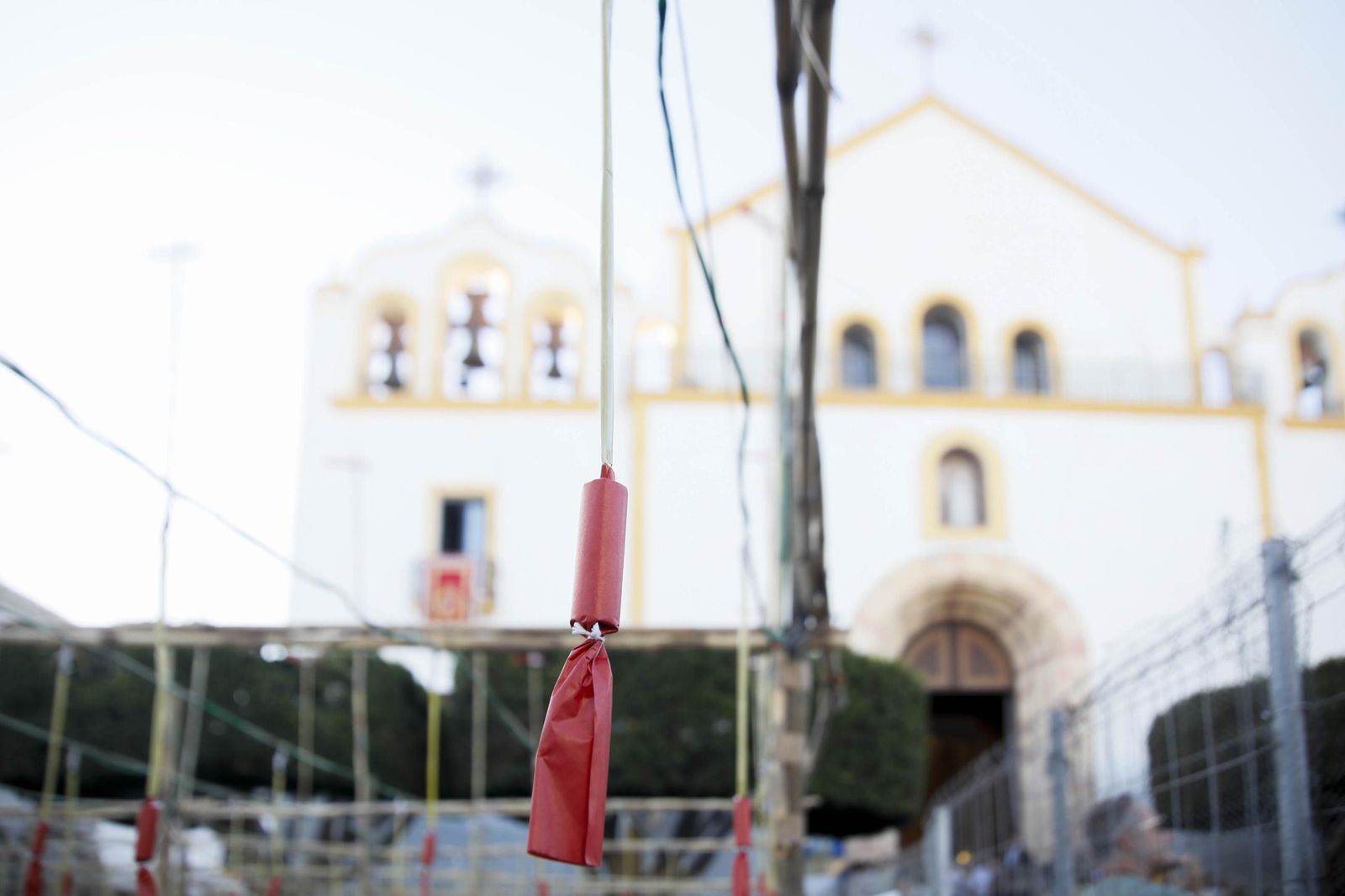 Las imágenes de la misa vespertina y procesión del Cristo de la Luz de Dalías
