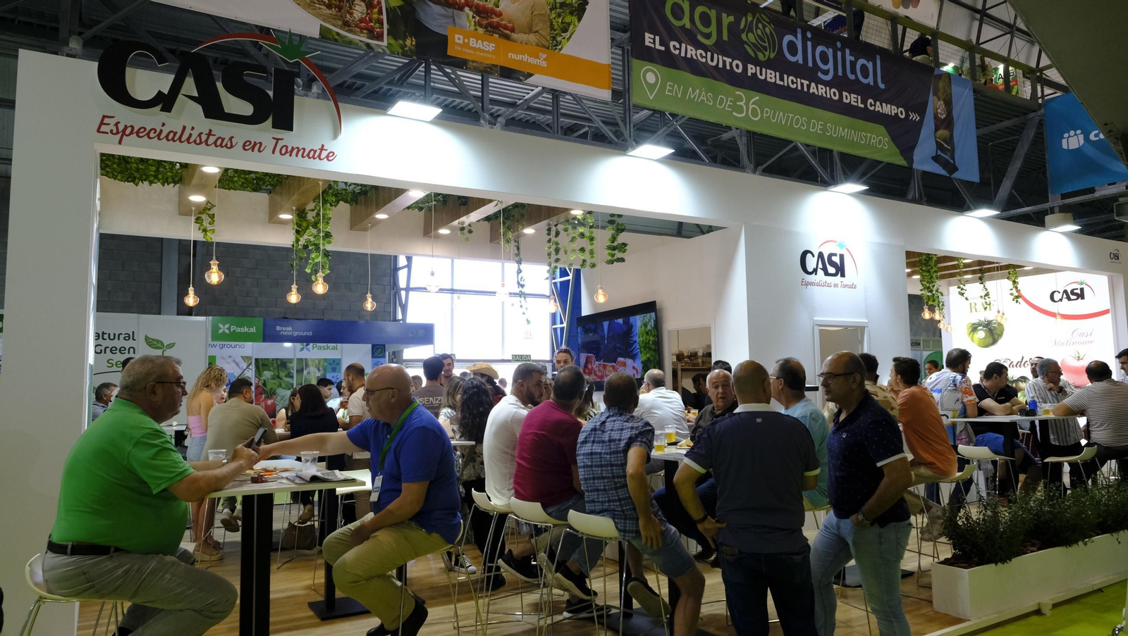 Imágenes del primer día de Infoagro Exhibition en Aguadulce