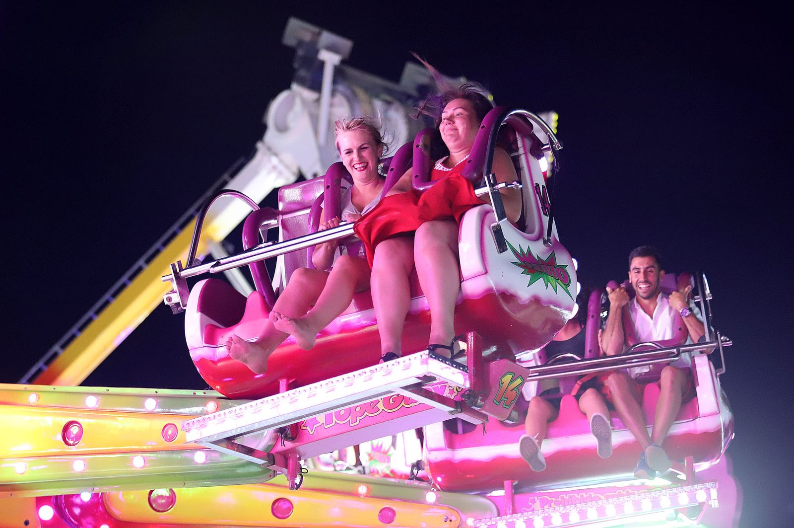 Imágenes de los "Abuelos de las Colombinas 2019" y del ambiente en el recinto