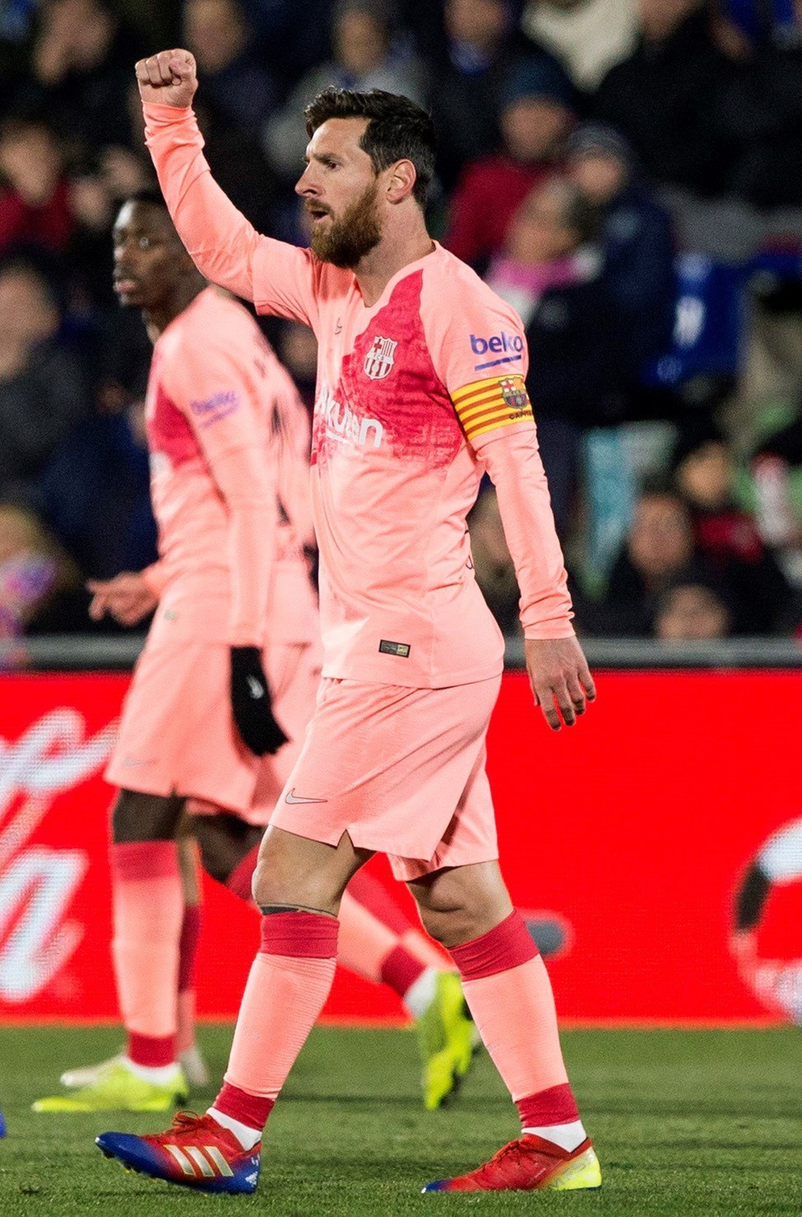 El Getafe-Barcelona, en imágenes